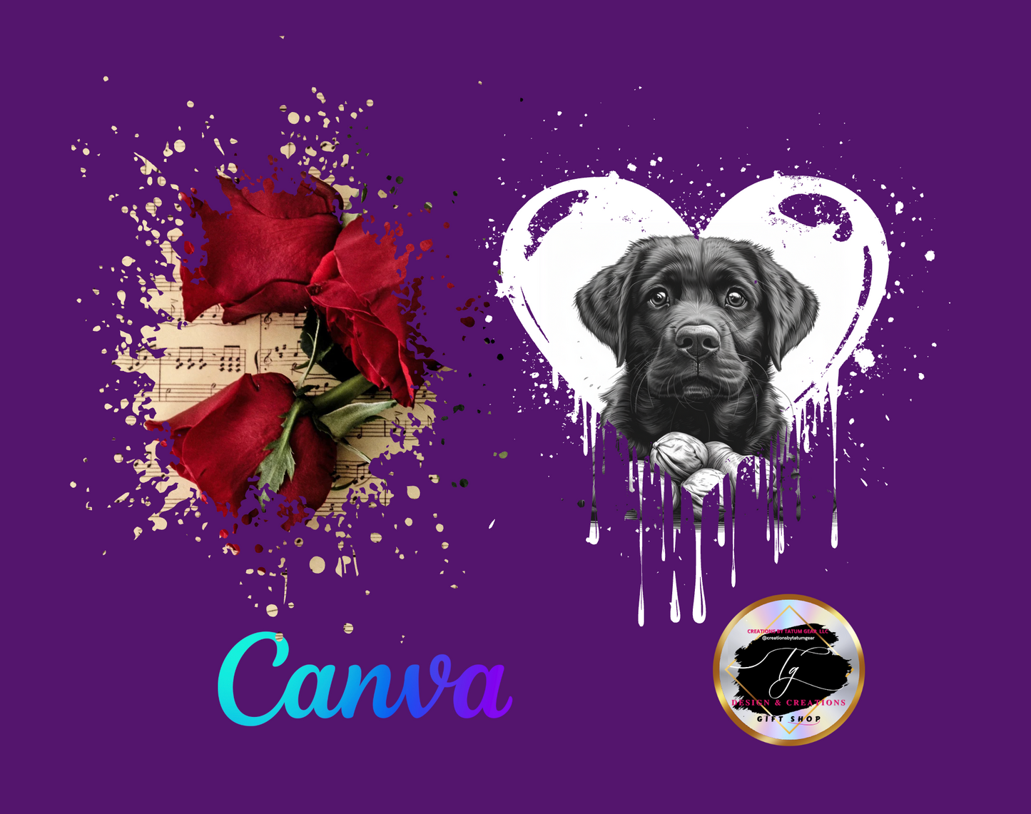 Distressed Canva Frames – Editable Divider Tabs | Instant Download