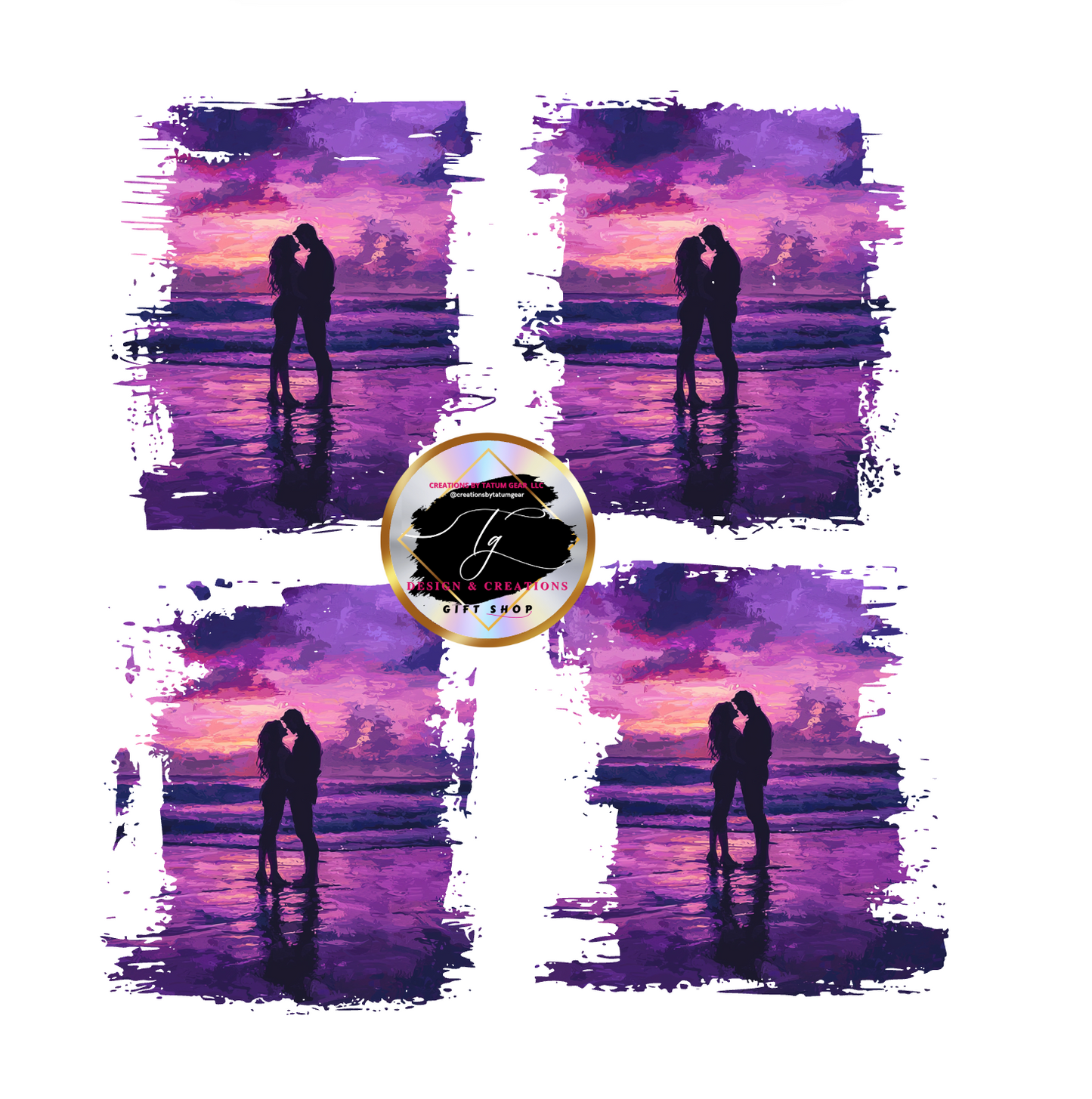 Bleach Effect Canva Frames – Drag & Drop Editable Layouts | Instant Download