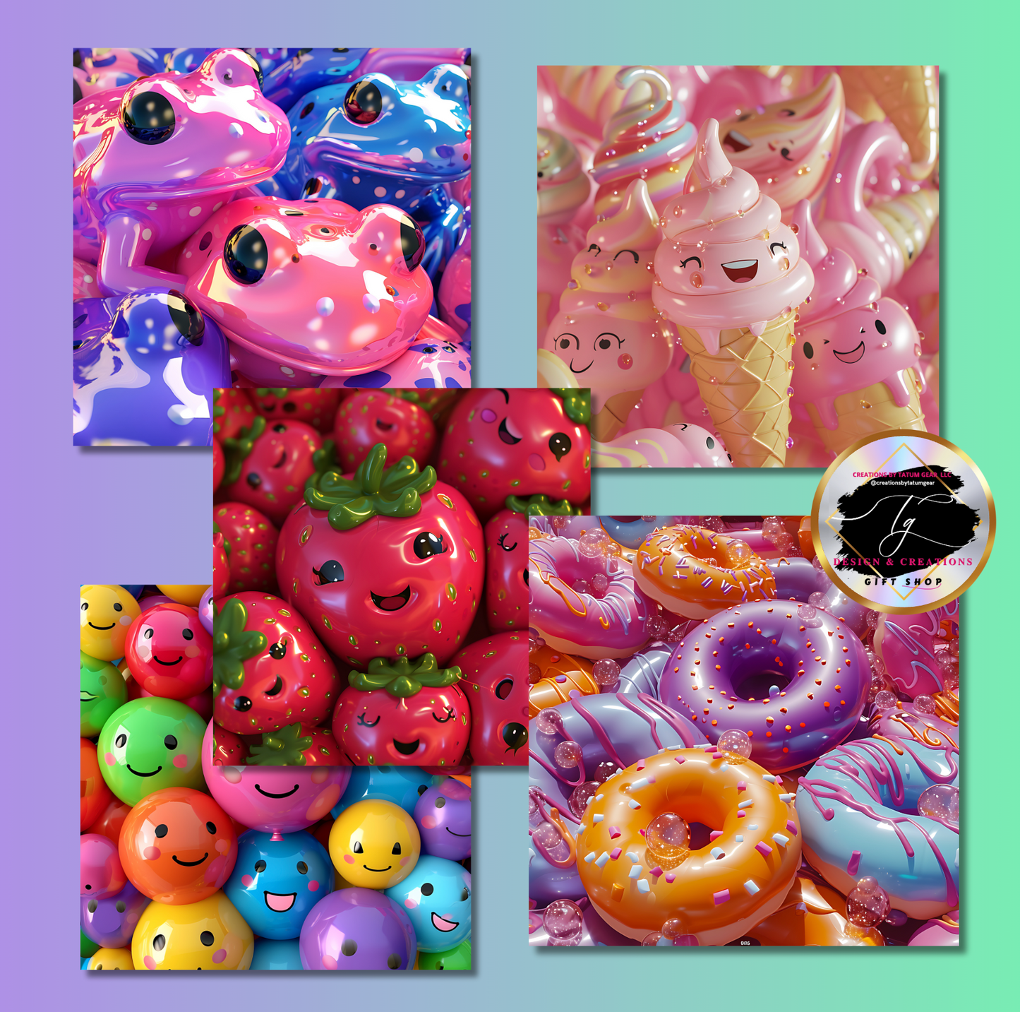 100 Bundle Seamless 3D Patterns – High-Res JPGs | Instant Download + Commercial Use