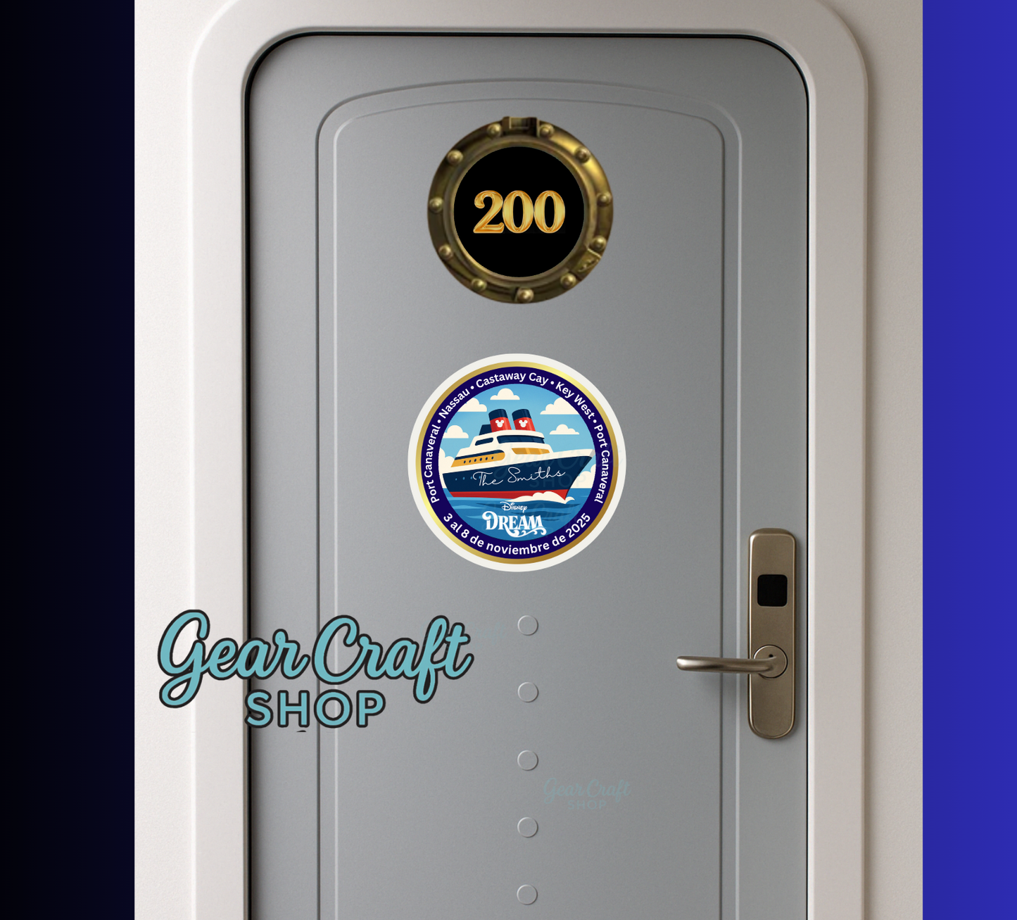 Unique Disney Cruise Door Magnet – Custom Destinations vacations places