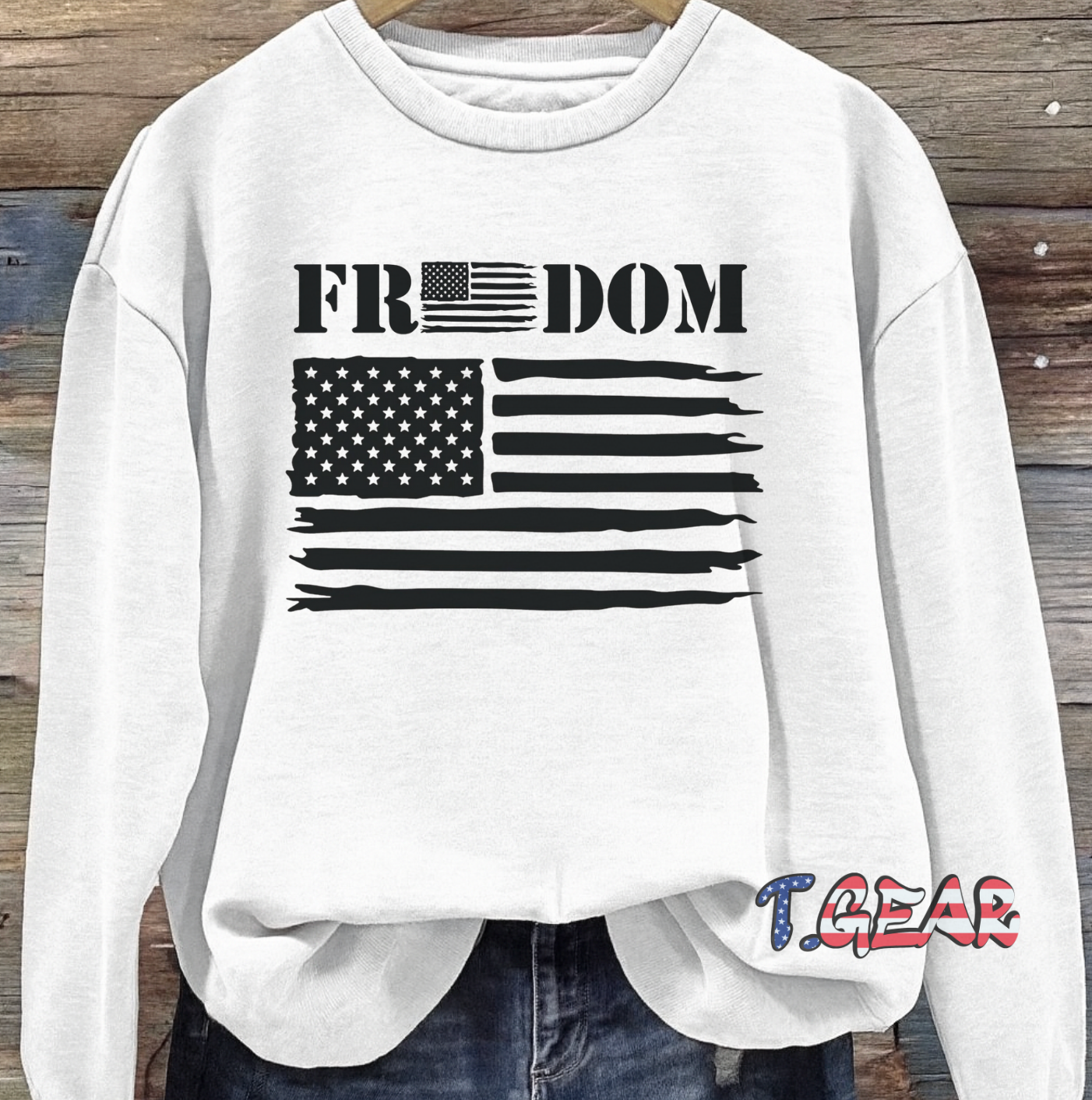 Freedom Flag Sweatshirt