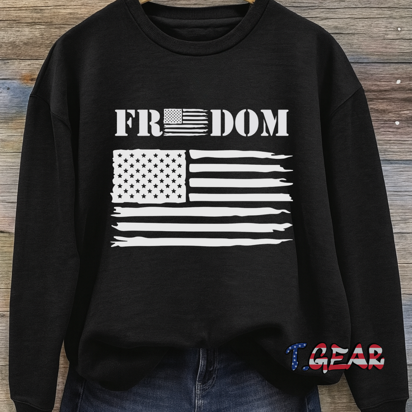 Freedom Flag Sweatshirt