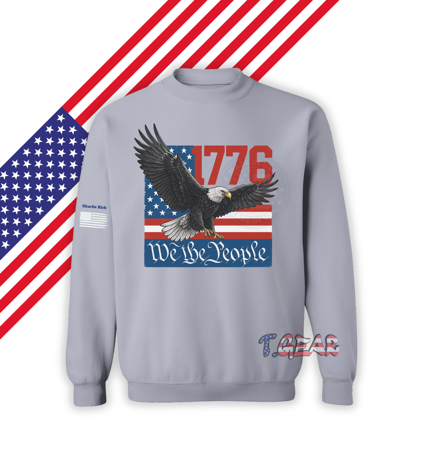 We the People 1776 Sweatshirt - Love USA
