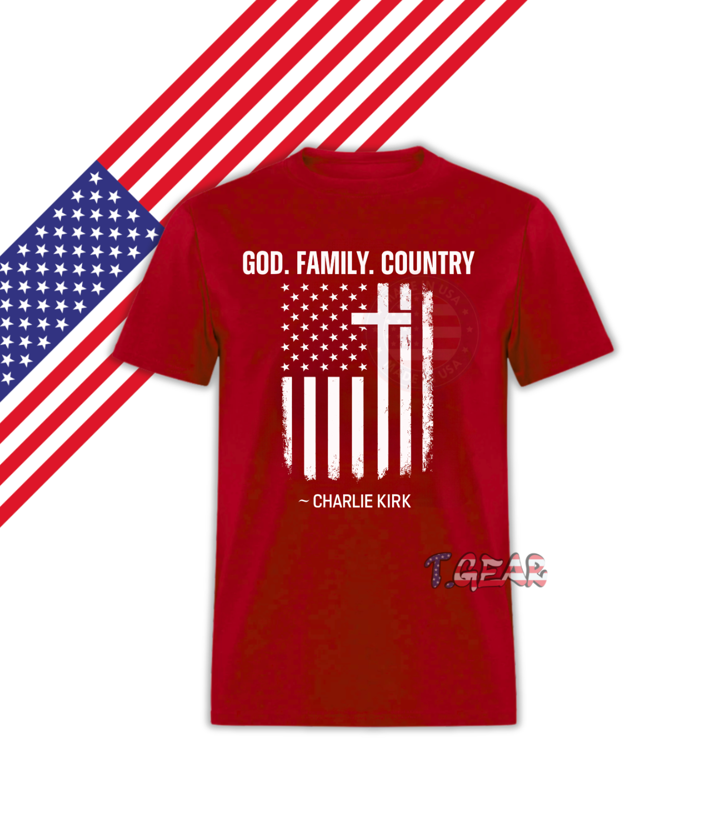 Freedom American frag - Charlie Kirk Birthday