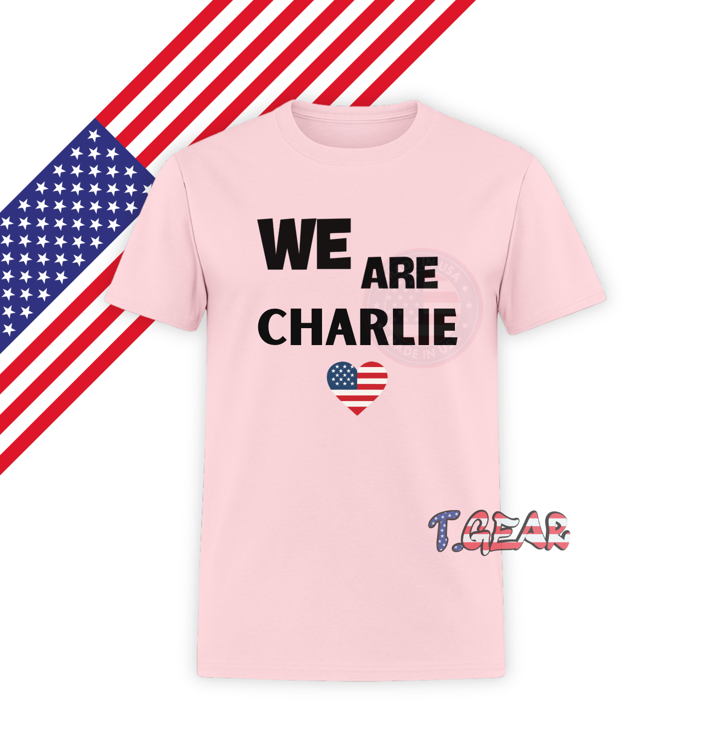 WE ARE CHARLIE - Patriotic Heart