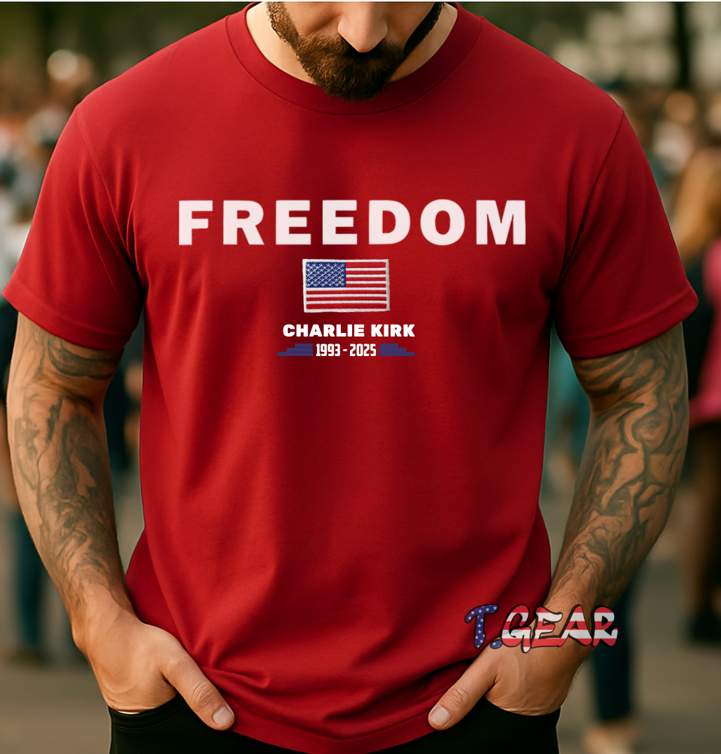 Freedom American frag - Charlie Kirk 1993-1995