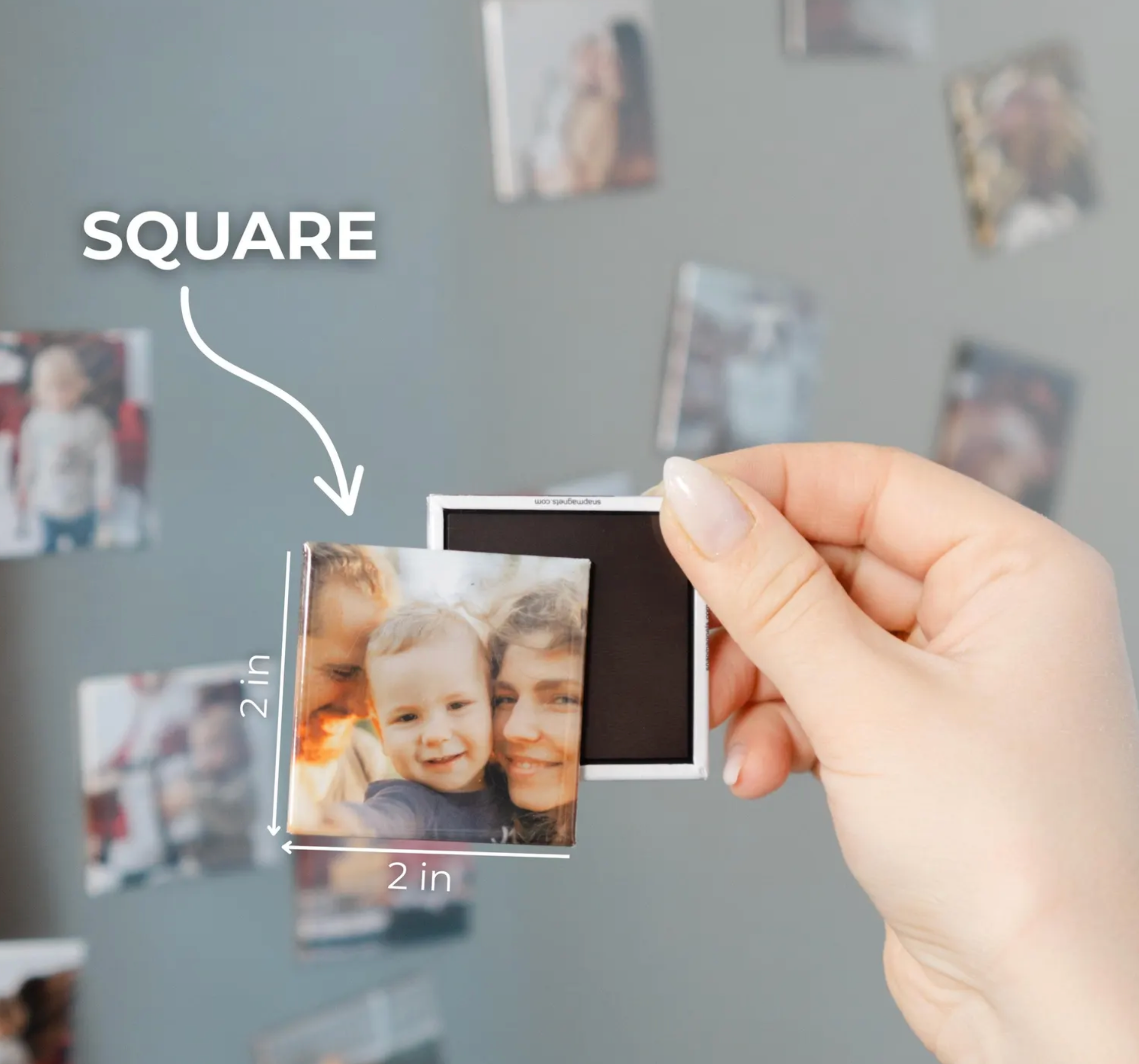 2-Inch Custom Photo Magnets β by Gear Craft Shop