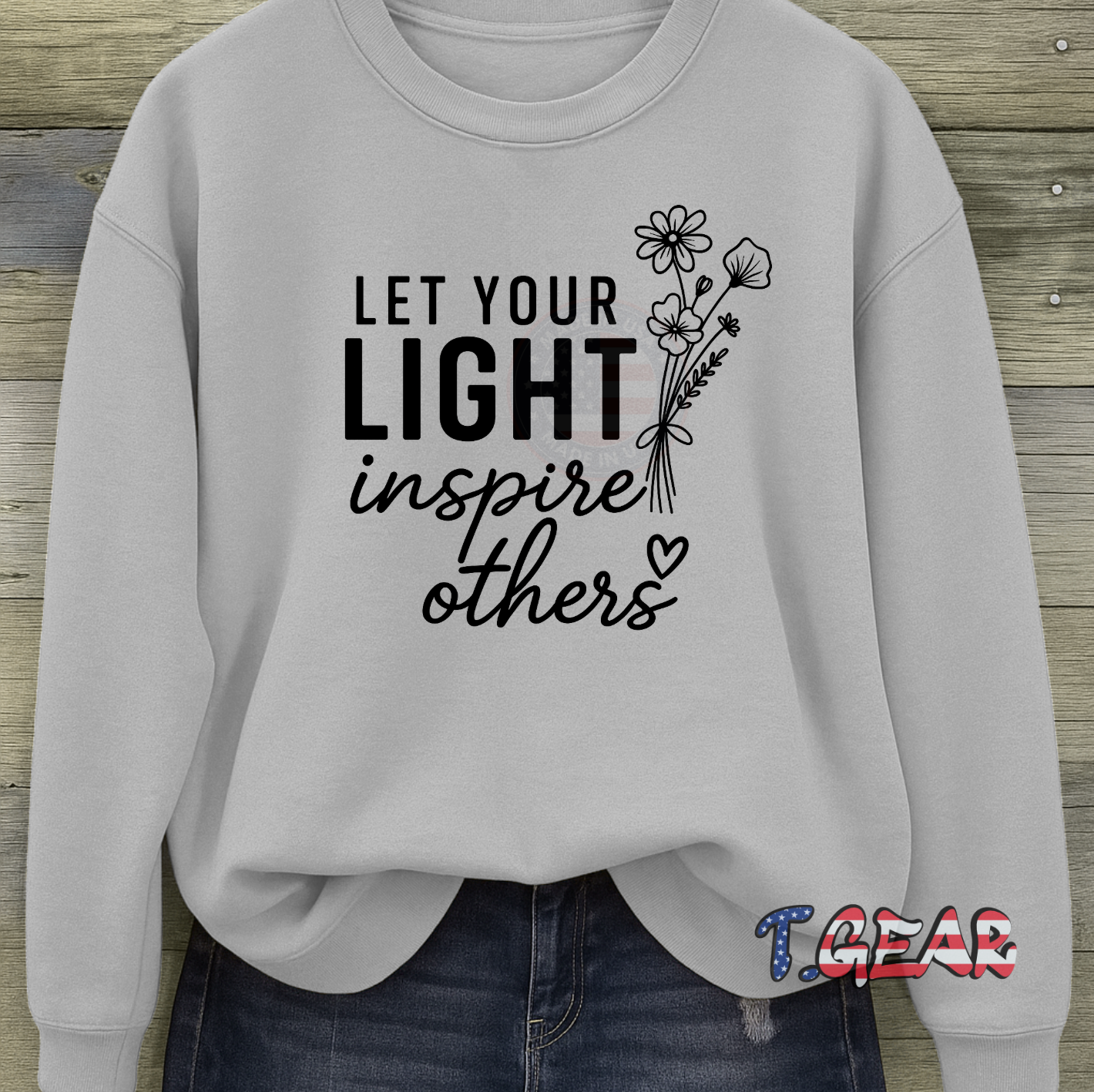 Sweatshirt - Let your light inspire others
