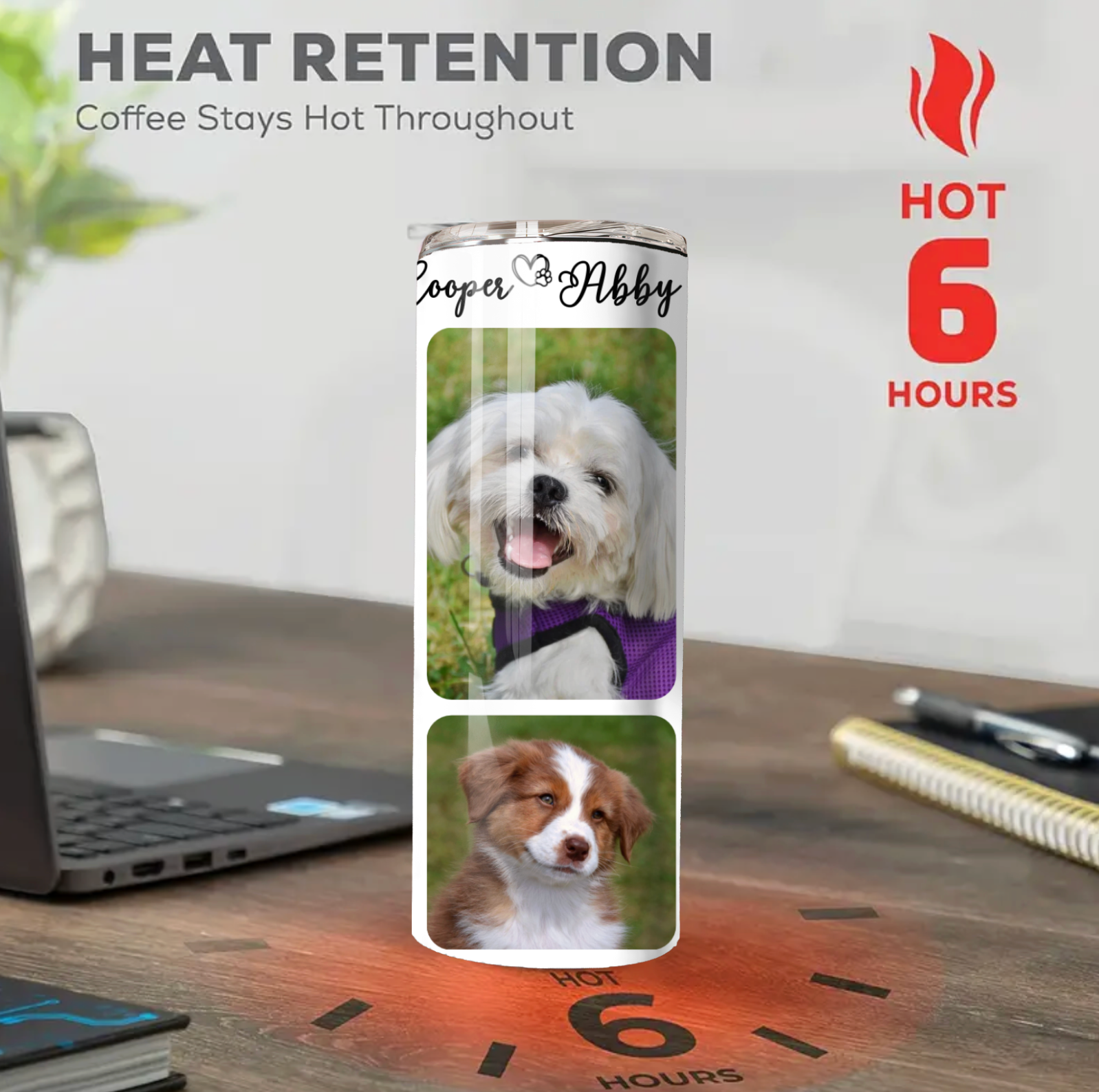 6 Collage Picture Tumbler β Best Gift Ever! π