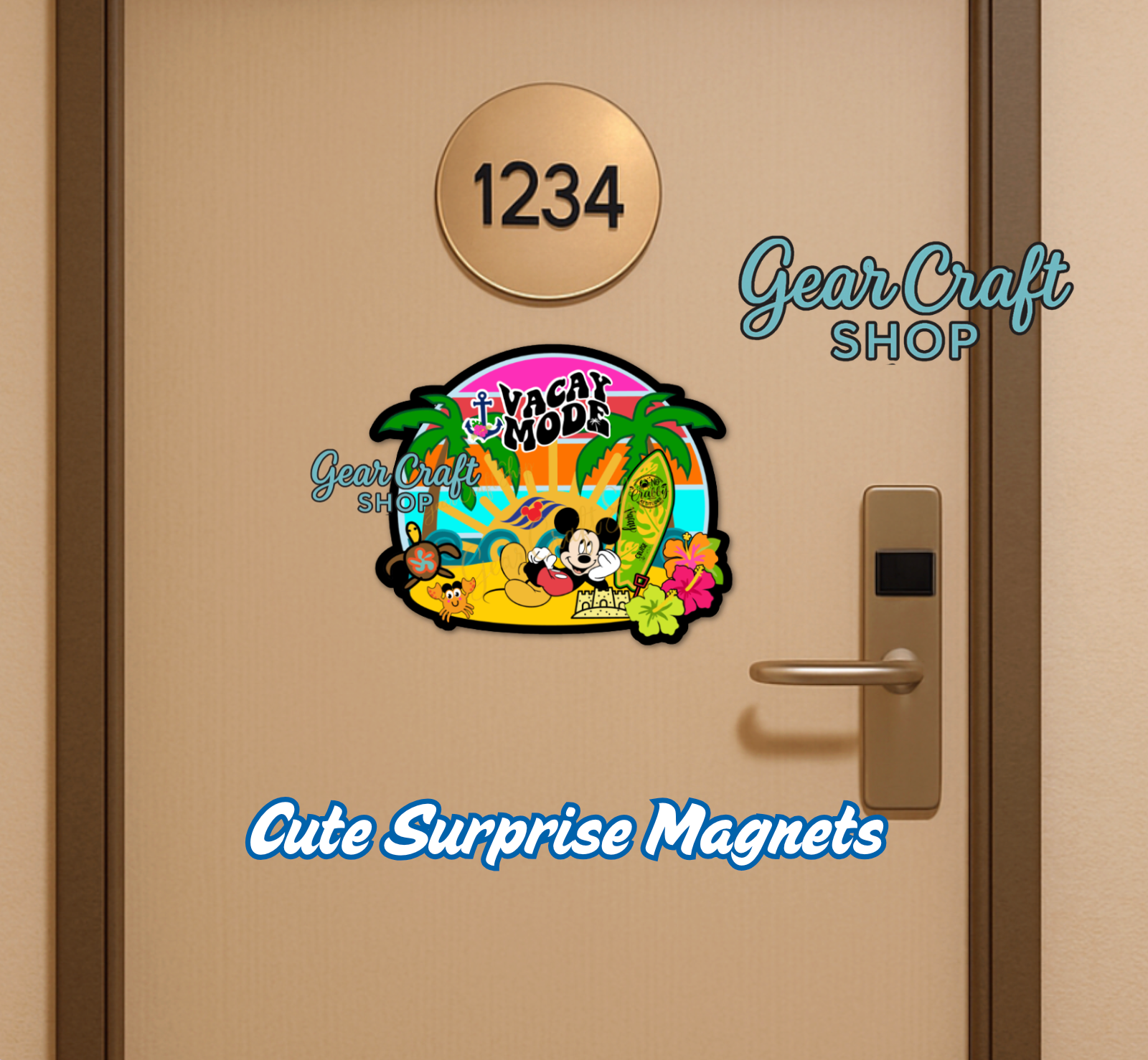 Vacations Cruise Door Magnet ✨ Ready-to-Ship