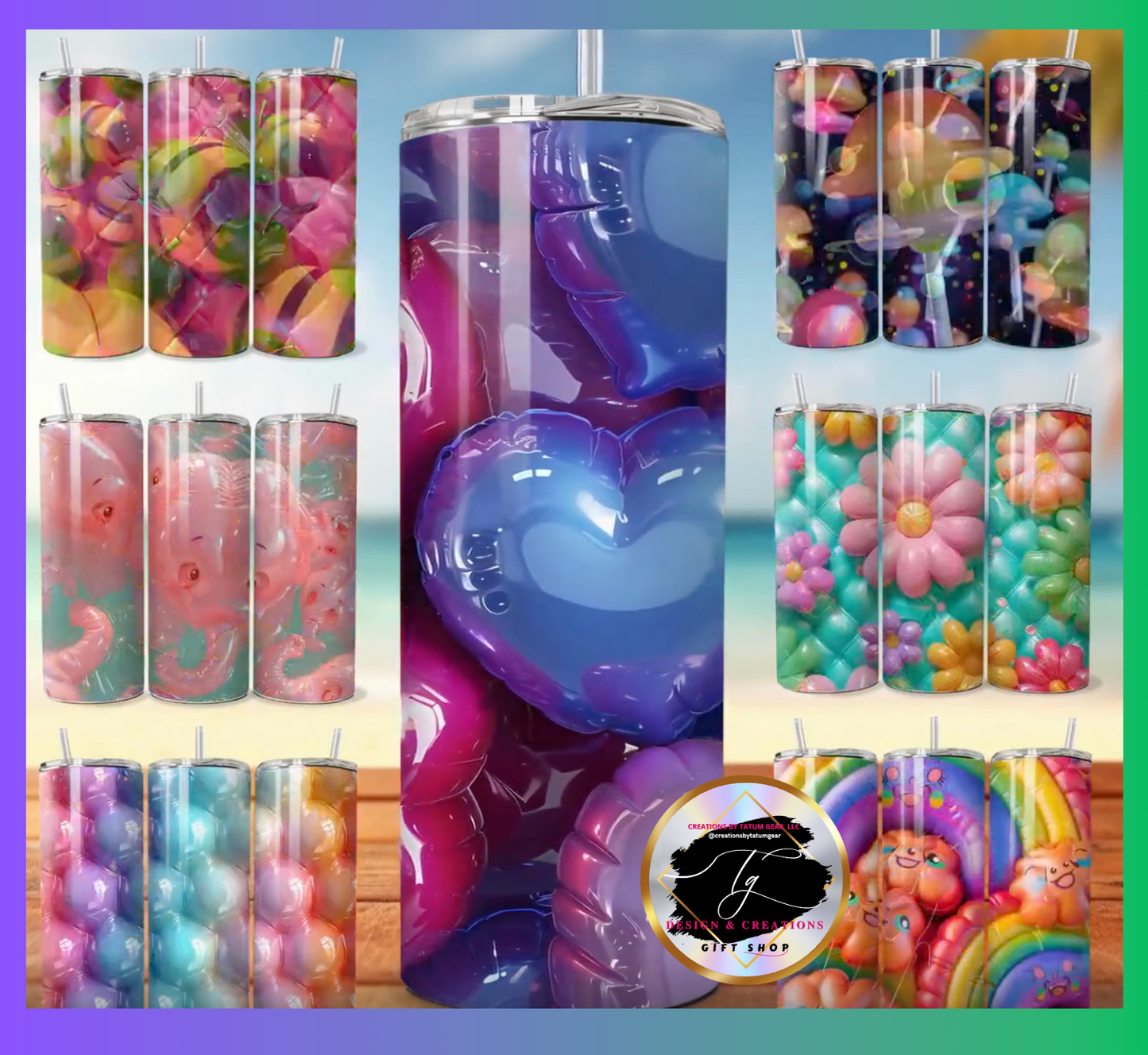 100 Bundle Seamless 3D Patterns – High-Res JPGs | Instant Download + Commercial Use