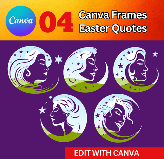 Canva Frames - Luna Goddess