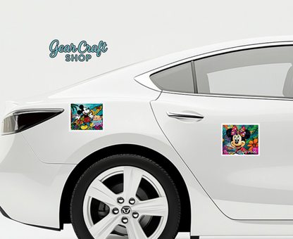 Tropical Cruise Door Magnets – Set of 2 | Fun Disney-Inspired Vacation Designs