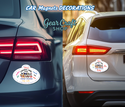 Friends Cruise Magnet Family or Name