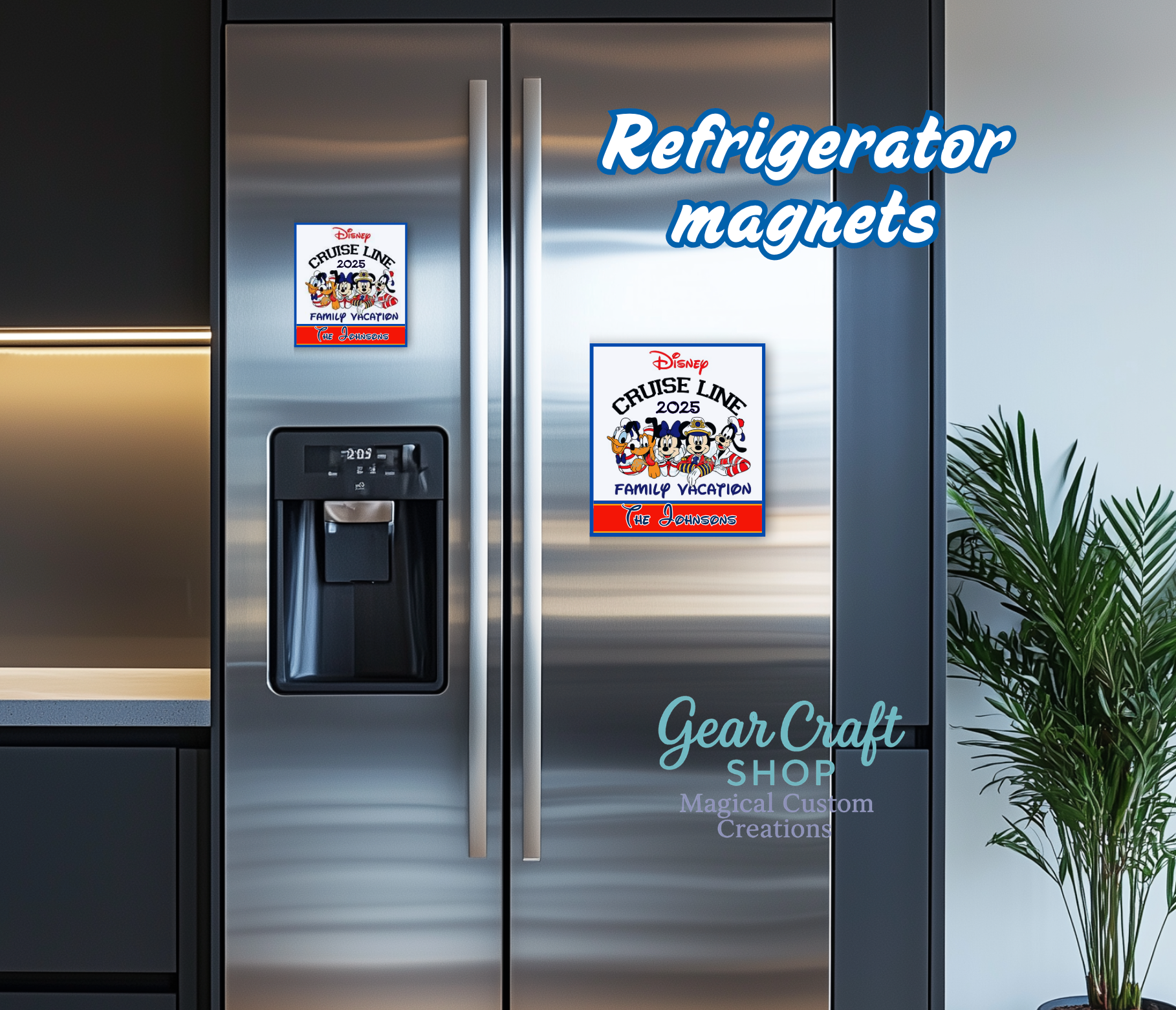 Friends Cruise Name Magnet  — by Gear Craft Shop