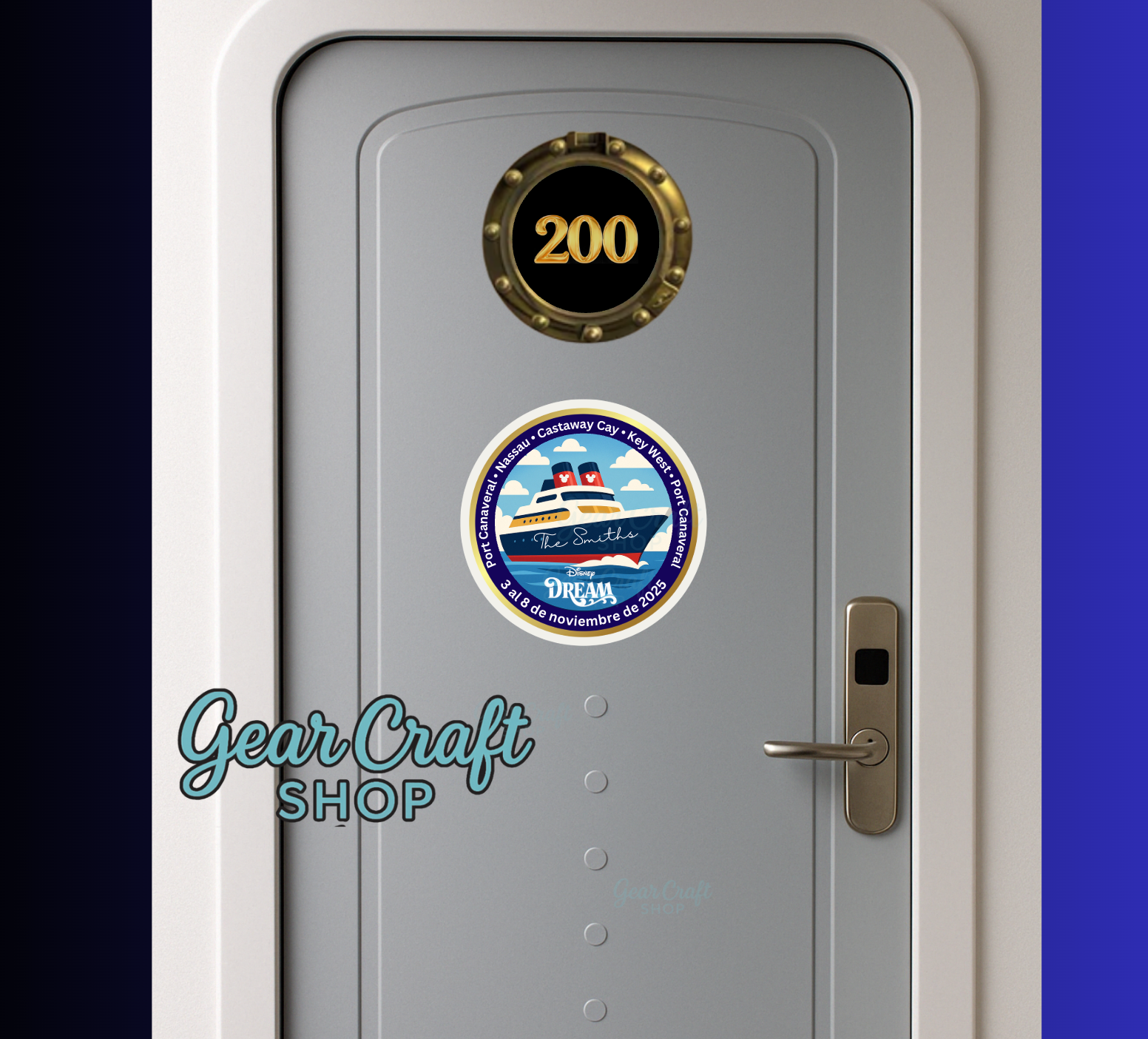 Unique Disney Cruise Door Magnet – Custom Destinations vacations places