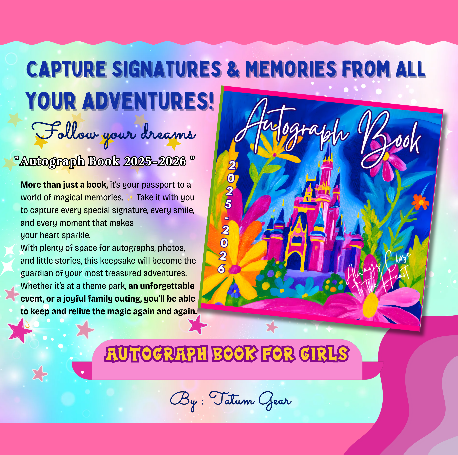 Magical Autograph Book 2025–2026: A Keepsake for Kids