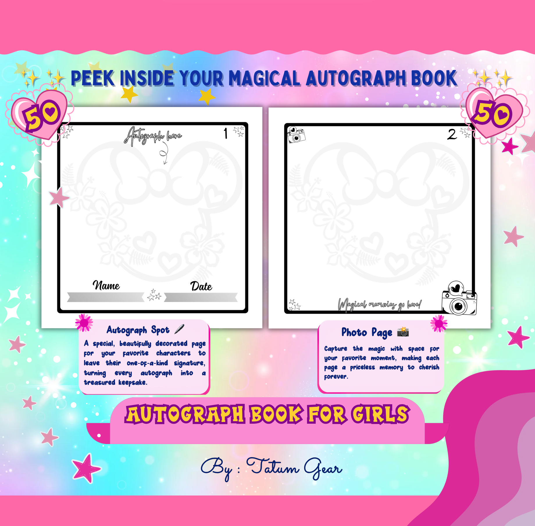 Magical Autograph Book 2025–2026: A Keepsake for Kids