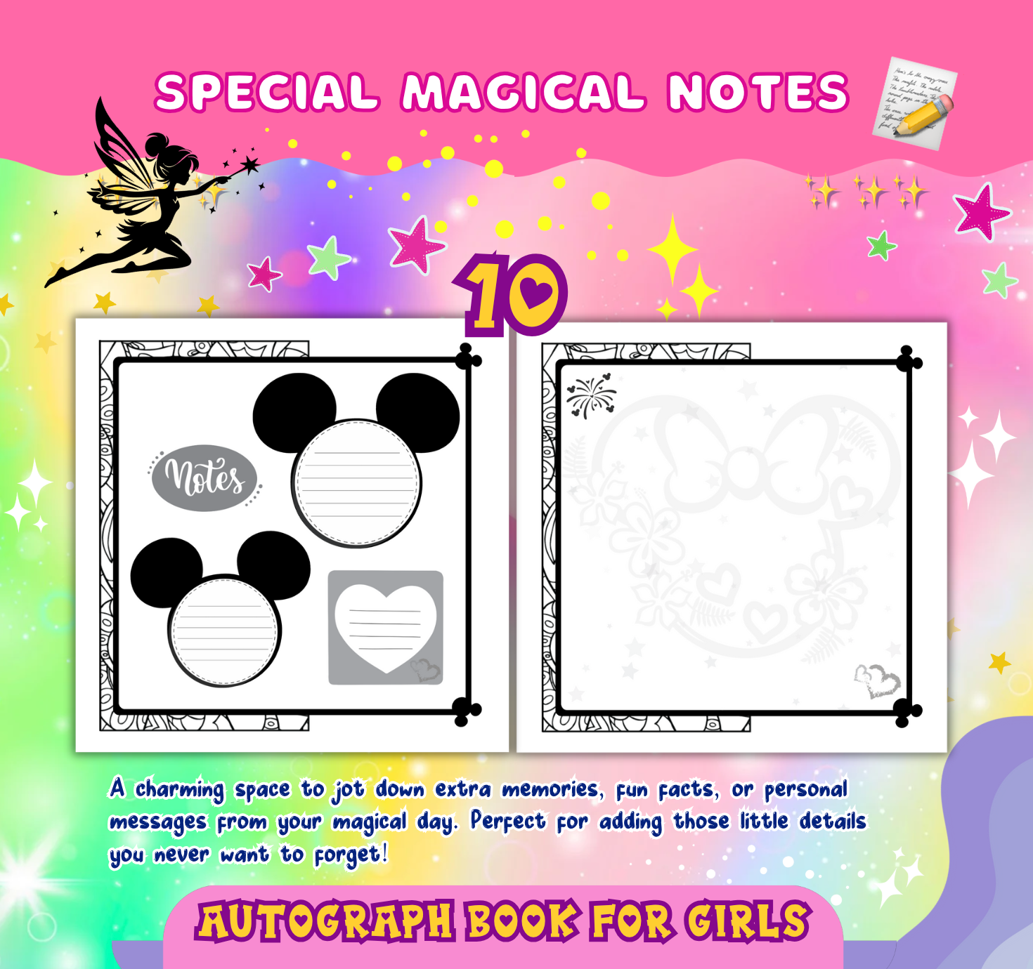 Autograph Castle Adventure Book 2025–2026 – Purple Edition