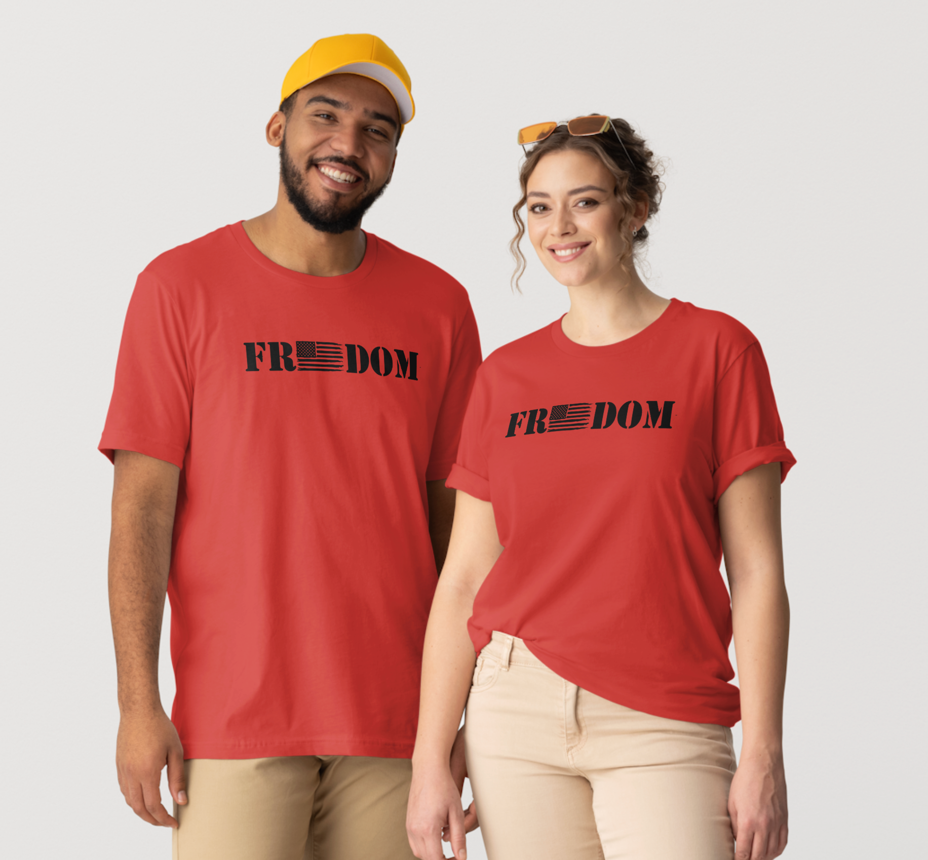 Black Freedom Patriotic Tee