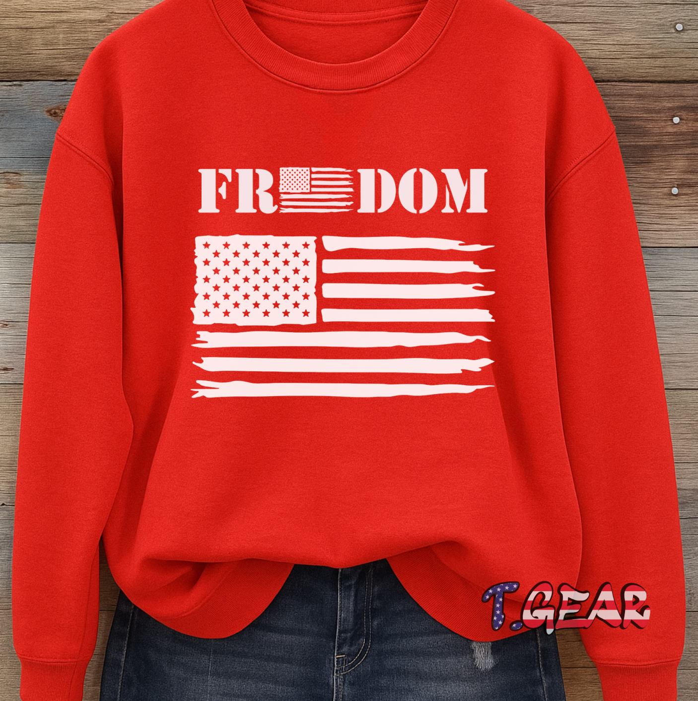 Freedom Flag Sweatshirt