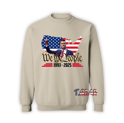 Justice for Charlie Kirk, We The People - Love America love this country