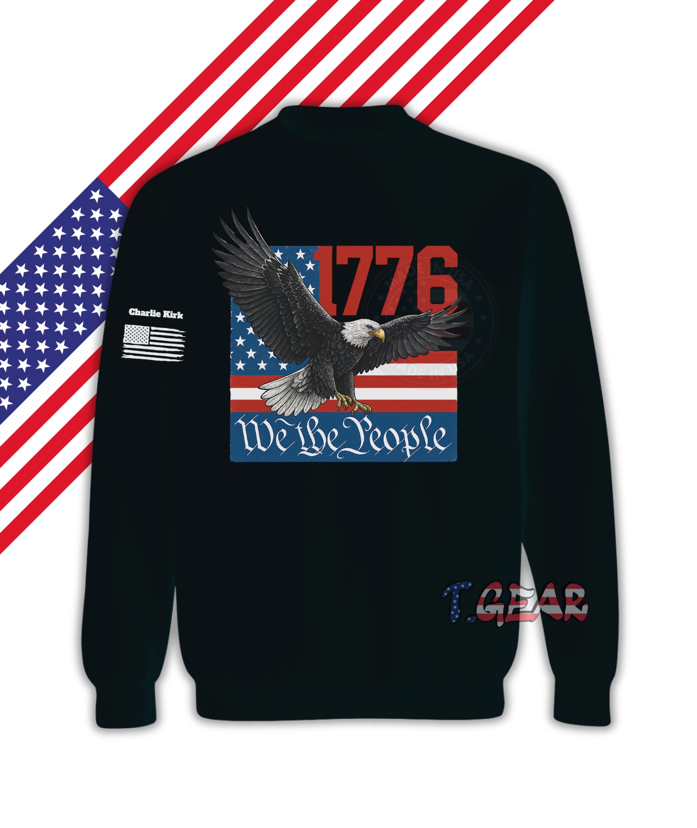 We the People 1776  Sweatshirt - Love USA