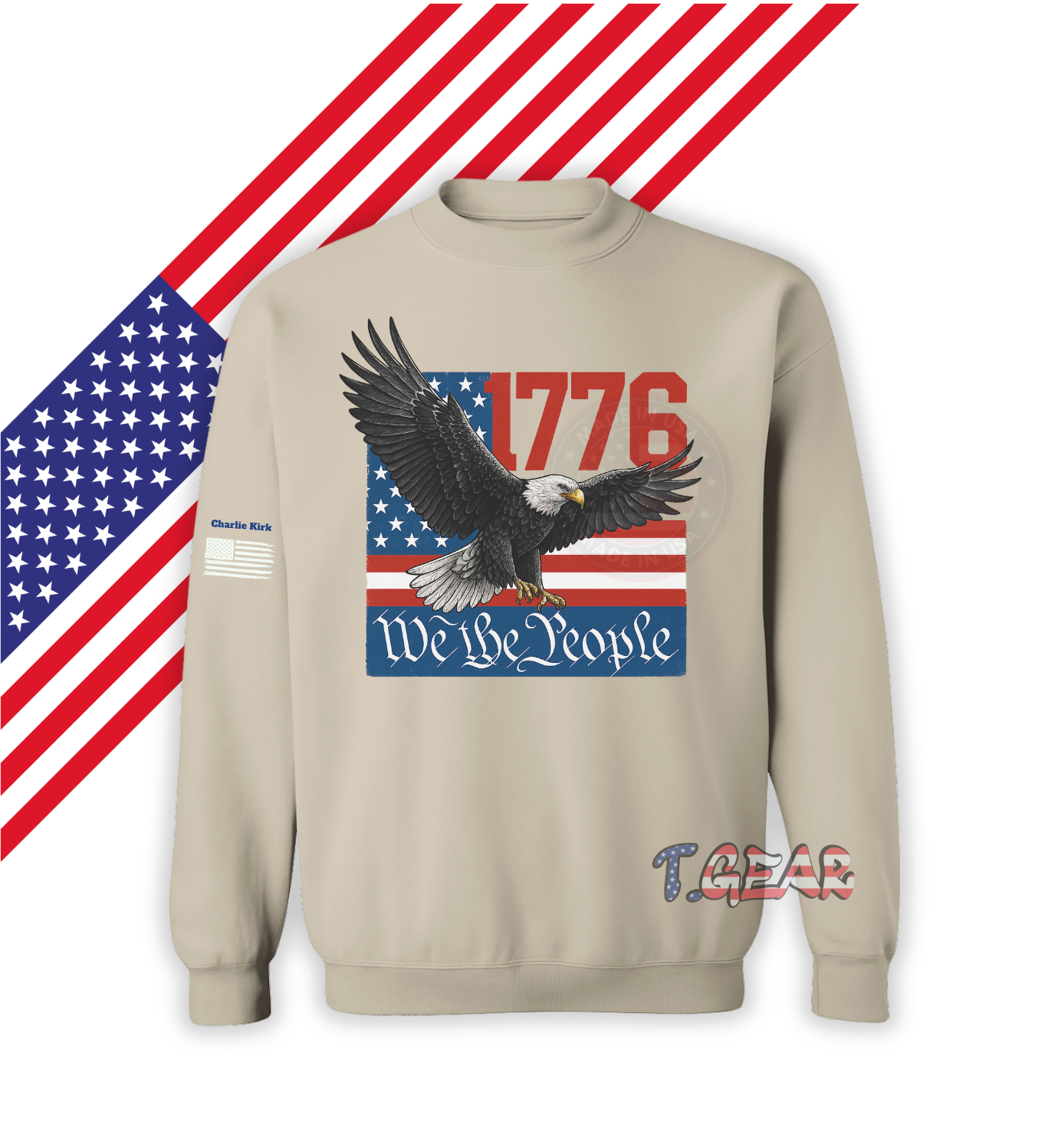 We the People 1776  Sweatshirt - Love USA
