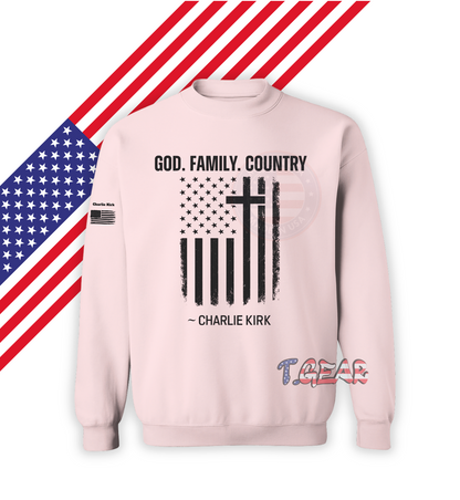God, Family Country - Unisex sweatshirt