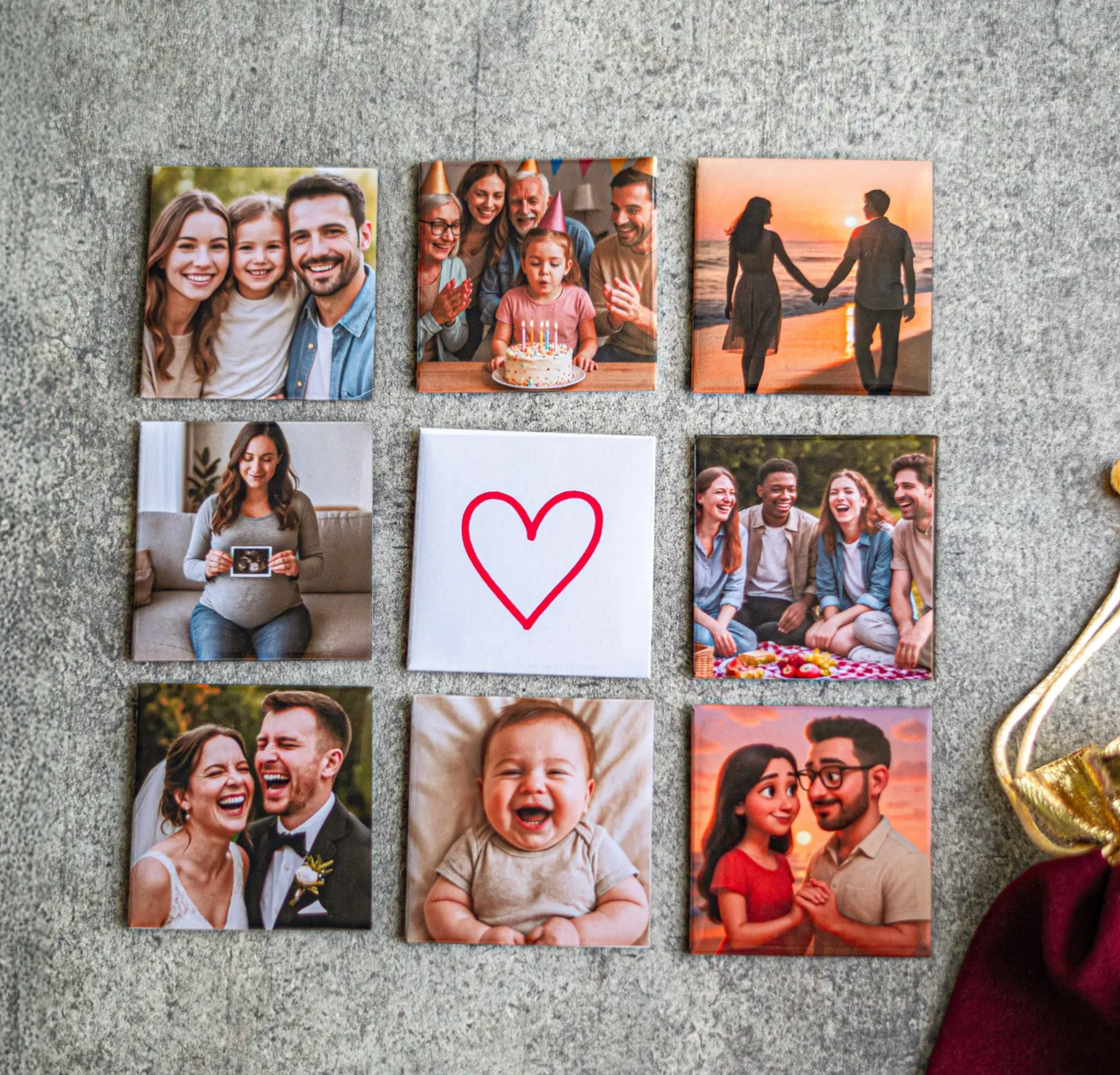 2-Inch Custom Photo Magnets – by Gear Craft Shop