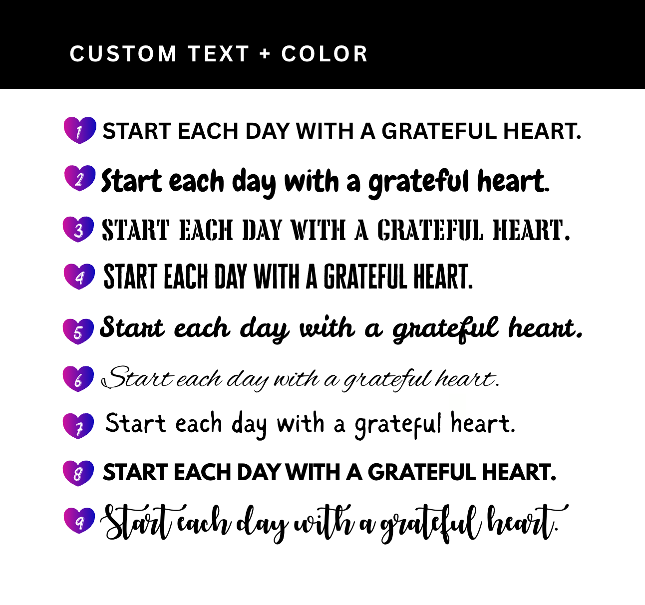 Write your heart out — one magnet at a time!