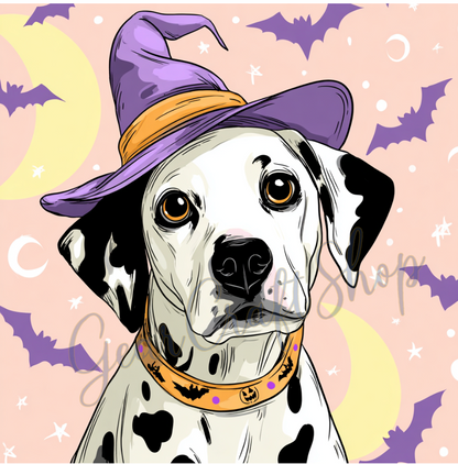 Custom Halloween Pet design – Tell me your dog breed- Digital JPG or Animate