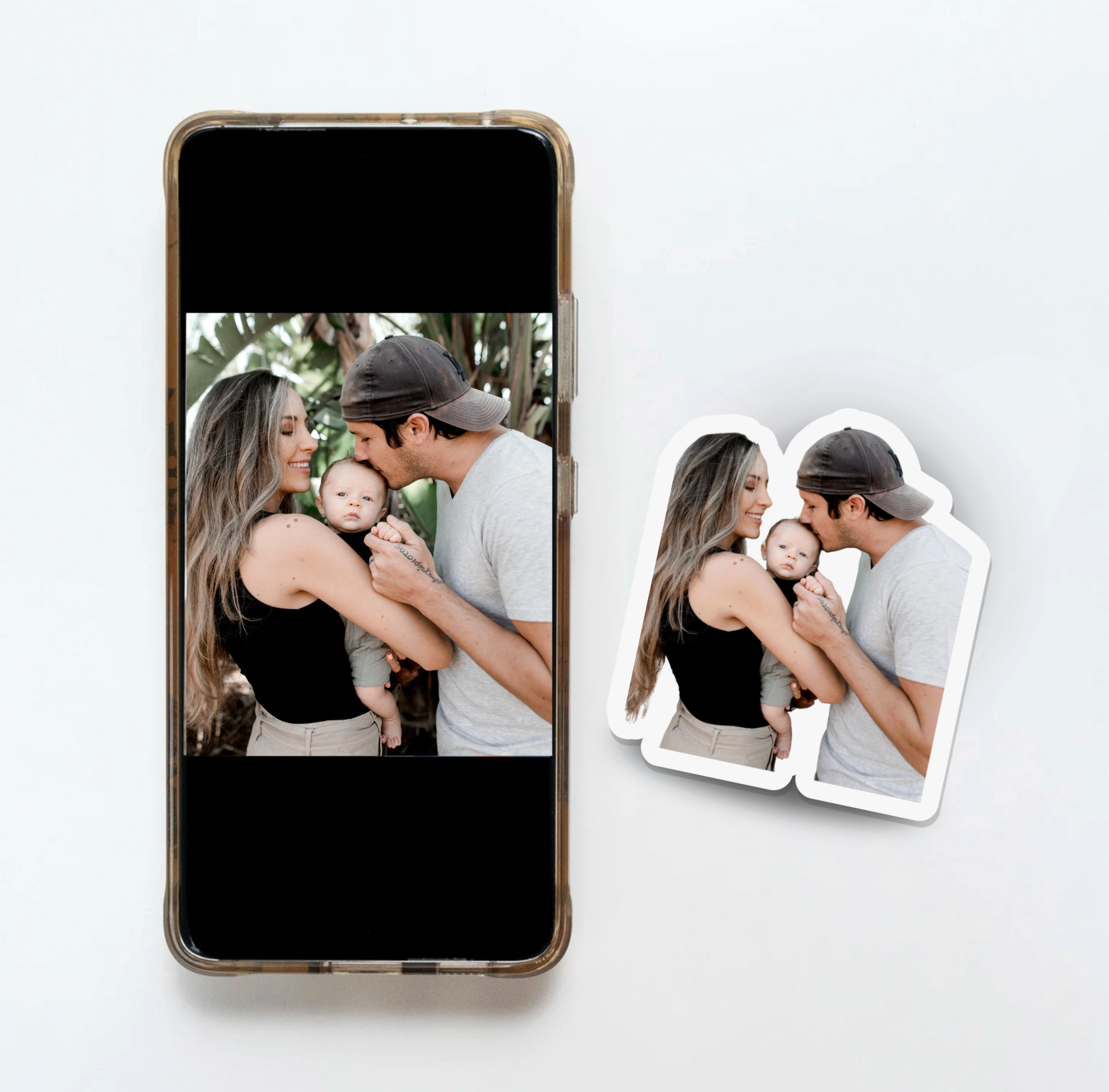 Custom Shaped Photo Magnets – Turn Memories into Art ✨