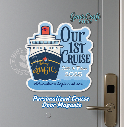 Personalized  Our First Cruise Keepsake