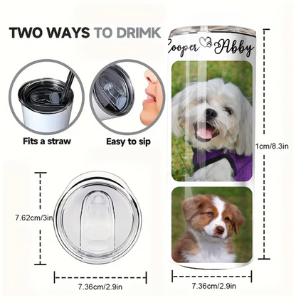 6 Collage Picture Tumbler – Best Gift Ever! 🎁