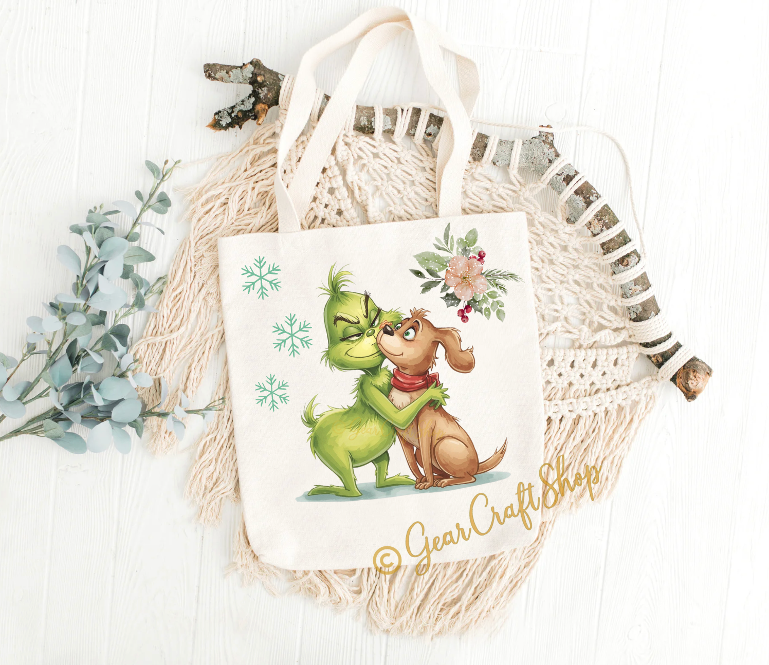 Holiday Grinch Vibes - Christmas Clipart Bundle | 08 PNG Files