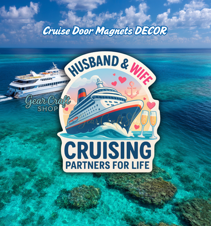 For Couples Love Cruise Magnet – Cruise Door Decor, Magnet