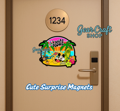 Vacations Cruise Door Magnet ✨ Ready-to-Ship