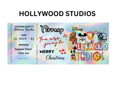 PREMIUM HOLOGRAPHIC SURPRISE TICKETS – FANCY & STUNNING!