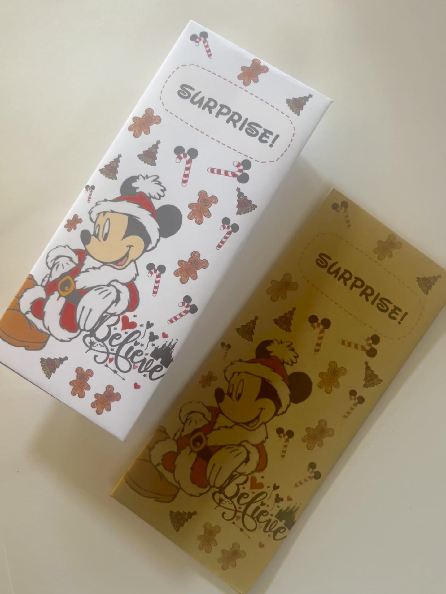 🎄 Christmas Surprise Ticket – Holographic Holiday Reveal Gift for Kids