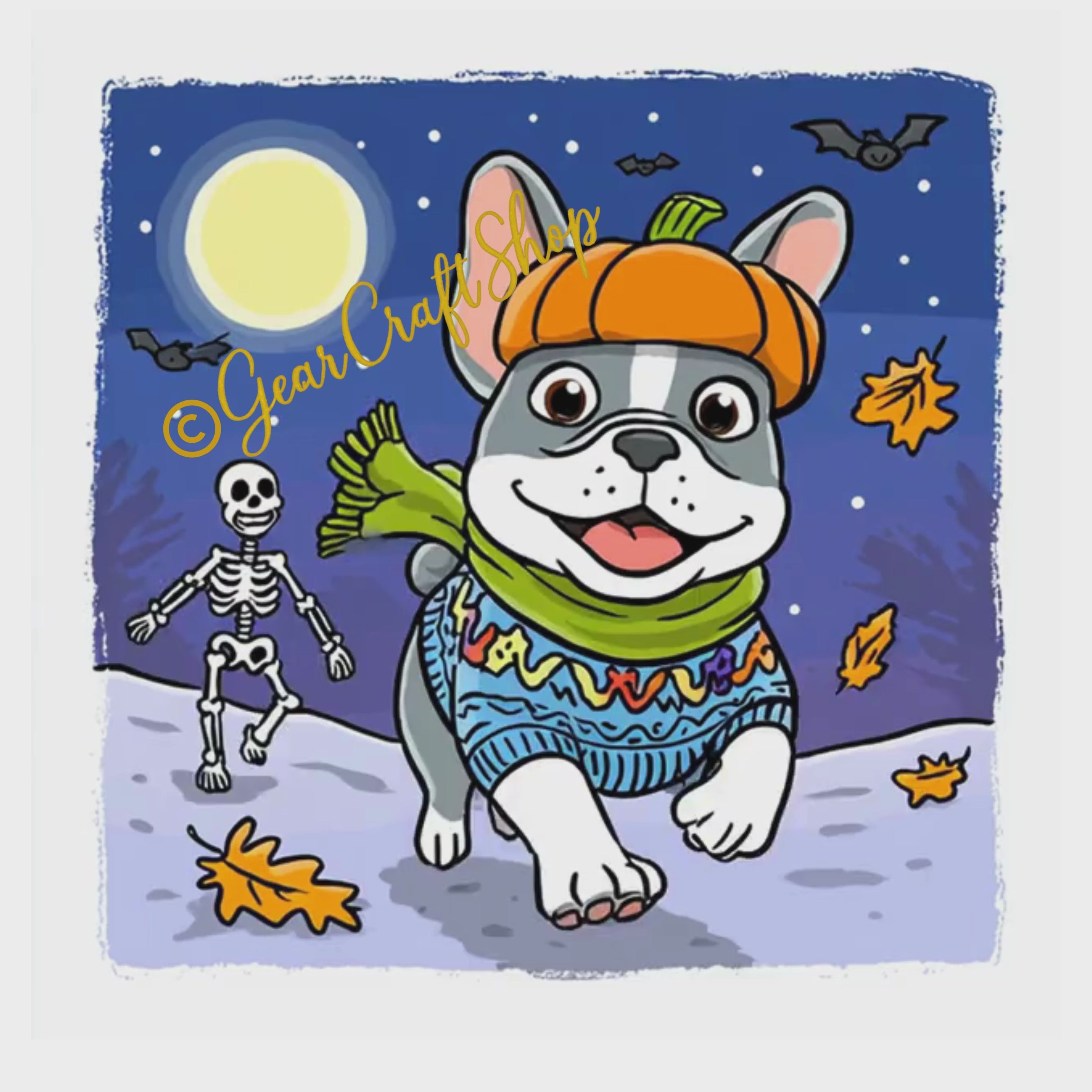 Load video: Custom Create Halloween Breed Pet design or Video